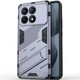 Захисний чохол з підставкою Deexe Bibercas для Xiaomi Poco X6 Pro - Dark Blue - зображення 1