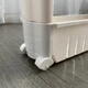 Полиця етажерка для ванної на колесах бежева Bonro B03 (42400270) - зображення 3