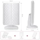 Дзеркало для макіяжу AIMED Makeup Mirror 360 LED White - зображення 4