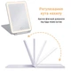 Зеркало для макияжа AIMED Makeup Mirror Stand LED White - изображение 4