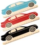 Набір лінійок Centrum 896153 Cars дерев'яних 15 см х 3 шт (2000998477868) - зображення 2