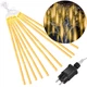 Гирлянда метеоритный дождь Springos 4 м 480 LED CL1212 Warm White - изображение 1