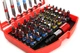 Набор бит из 56 предметов TORX, 1/4 - 25мм, 75мм TAGRED TA1206 - изображение 2