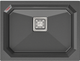 Гранітна мийка Fabiano Crystal 61x46 Titanium 8221.301.1488 - зображення 1