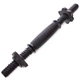 Гриф гантельный пластиковый обрезиненный с замками Zelart My Fit 80257-35 длина 35 см d-25 мм - изображение 1