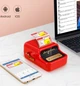 Портативный мини-принтер Niimbot B1 для печати этикеток Bluetooth Red - изображение 7