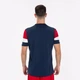 Футболка Joma CREW IV T-SHIRT DARK NAVY-RED S/S синий,красный M 101534.336 M - изображение 3