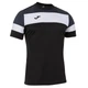 Футболка Joma CREW IV T-SHIRT BLACK-ANTHRACITE S/S чорний M 101534.110 M - зображення 1