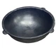 Казан Davr Metall узбекский 100 л 85х32 см с круглым дном чугунный черный (33-89-УЗ100ДМ) - изображение 2