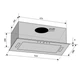 Вытяжка Ventolux PUNTO 52 BG (800) KN - изображение 6