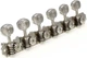 Колки для электрогитары Graph Tech PRN-4624-N0 Ratio Electric 6-in-line Waffle, Vin. Nickel - изображение 7