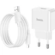 Зарядний пристрій HOCO C106A charger set(iP) White (6931474783899) - зображення 1