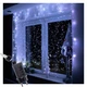 Гірлянда водоспад (штора) Springos 2 x 2 м 400 LED CL0098 Cold White - зображення 8