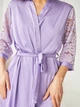 Халат женский BARWA garments 0337 M Лиловый (2110003372115) - изображение 4