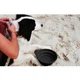 Дорожная складная миска для собак Zee.Dog - Go Bowl, черная, L 17.5 см/500 мл - изображение 3