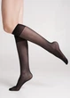 Поліамідні гольфи комплект 2 пари Giulia MAREA 40 gambaletto one size Black-nero, зручні, стильні жіночі - зображення 5