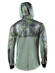 Худі дихаюча для риболовлі VA REPTILE SKIN Forest Camo, розмір 4XL, сонцезахисна з фільтром UPF50+ - зображення 3