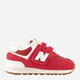 Дитячі кросівки для дівчинки New Balance 574 IV574RR1 20 (4US) Червоні (196307201124) - зображення 1