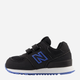 Дитячі кросівки для хлопчика New Balance 574 IV574IG1 20 (4US) Чорні (196307215138) - зображення 2