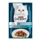 Вологий корм для котів Gourmet Perle Duo 85 г - океанічна риба та тунець - изображение 1