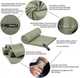 Полотенце из микрофибры быстросохнущее RETTER QuickDryTowel XL Khaki (76x152см) - изображение 3
