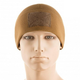 Шапка M-Tac Watch Cap Elite фліс (270г/м2) з липучкою Coyote Brown Розмір M - зображення 2