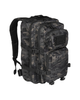 Рюкзак Тактический Mil-Tec лазер 36 л Черный камуфляж US ASSAULT PACK LG LASER CUT DARK CAMO (14002780-36) - изображение 1