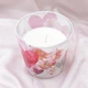 Свеча ароматизированная в стакане Dream Garden Flowers hearts 30 часов горения Bartek Candles - изображение 3