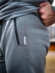 Штани спортивні оверсайз Custom Wear темно-сірі XL - изображение 4