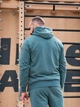 Худі оверсайз Custom Wear без начосу аквамарин L - изображение 3