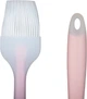 Набор силиконовых кисточек Kornel розовых 3 шт (AJV-G304 Pink) - изображение 2