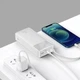 Павербанк із швидкою зарядкою BASEUS Bipow Digital Display 30000 mAh 15W 3A White - зображення 5