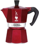 Гейзерна кавоварка Bialetti Moka Express Red 130 мл (AGDBLTZAP0057) - зображення 1