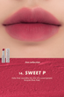 Стойкая матовая помада для губ Rom&nd Zero Matte Lipstick No.14 Sweet Pea, 3 г - изображение 2