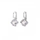 Срібні сережки Spark зі Swarovski Cube KA48418C - зображення 1