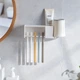 Настенный органайзер зубных щеток и принадлежностей KM-Japan Toothbrush Holder 1002 (Белый) - изображение 1