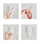 Крючок-держатель тазика на стену KM-Japan Multipurpose Bath Hook 002 (Белый) - изображение 7