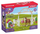 Zestaw do zabawy Schleich HORSE CLUB Konie gości Hannah z psem Ruby 42458 (4059433574295) - obraz 1