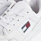 Sneakersy męskie skórzane Tommy Hilfiger EM0EM00955-YBR 43 Białe (8720116726909) - obraz 4