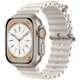 Ремінець силіконовий Hoco Ocean Band WA12 для Apple Watch 1-9 Ultra/Ultra 2 42/44/45/49 mm Starlight - зображення 2