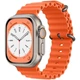 Ремешок силиконовый Hoco Ocean Band WA12 для Apple Watch 1-9 Ultra/Ultra 2 42/44/45/49 mm Orange - изображение 2