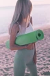 Килимок для йоги та фітнесу Power System PS-4014 PVC Fitness-Yoga Mat Green (173x61x0.6) - изображение 13