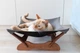 Лежаки Pet Joy Лежак - гамак brown+gray для кота 1 шт (brown1gray) - изображение 1