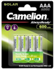 Akumulatory Camelion Always Ready AAA Micro 1.2 V 600 mAh 4 szt (17406403) - obraz 1