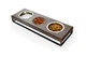 Миски та контейнери Harley and Cho Lunch Bar Brown Wood + Black Три миски на підставці S (3300099) - зображення 2
