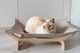 Лежаки Pet Joy Лежанка - гамак white+beige для кота 1 шт (white1beige) - зображення 2