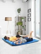Килимок надувний двомісний з подушкою Naturehike 185*130 NH18Q010-D peacock blue - изображение 6