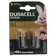 Батарейка CR 123A Duracell 3V Lithium (блістер по 2 шт.) (55646) - зображення 1