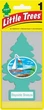 Ароматизатор в автомобиль Wunder Baum Little Trees Bayside Breeze Морской бриз Освежитель воздуха Елочка Сухой Листочек 5г - изображение 1
