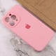 Чехол Fiji Silicone Case Full Camera для Apple iPhone 13 Pro Max бампер накладка с защитой камеры Rose Pink - изображение 4